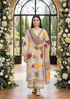 Bint e Libaas Premium Cotton Embroidered Ladies Suit – Elegant & Comfortable