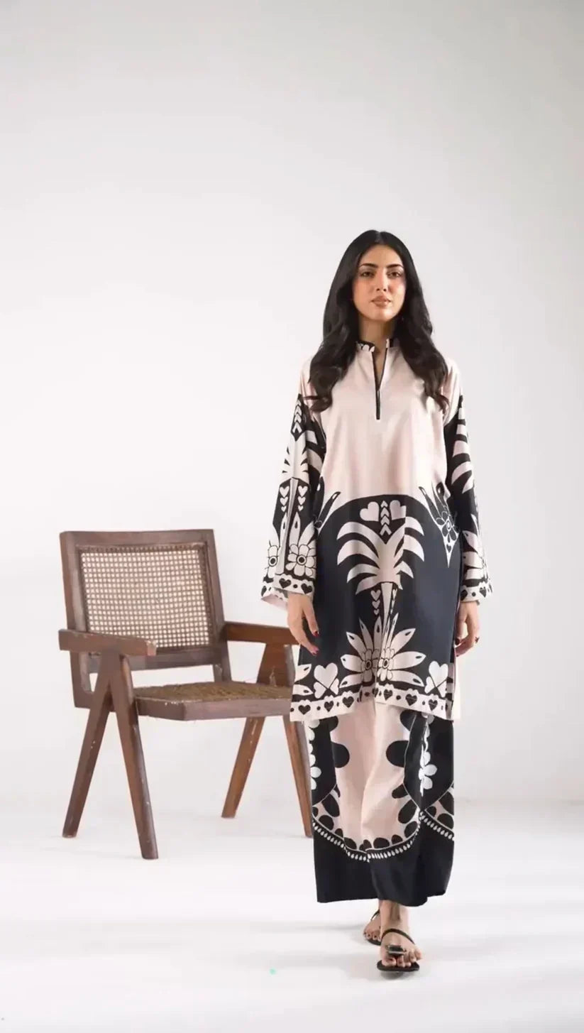 Palm 2 pc suit