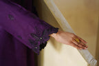 Bint e Libaas Royal Amethyst Daily Wear 3 Piece Kurta Set