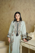 Bint e Libaas Premium Linen Embroidered Suit