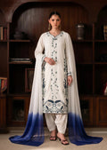 Bint e Libaas Luxury 3 Piece Linen Embroidered Suit