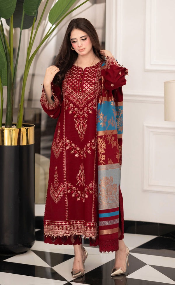 Haya Emb 3-Piece