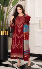 Haya Emb 3-Piece