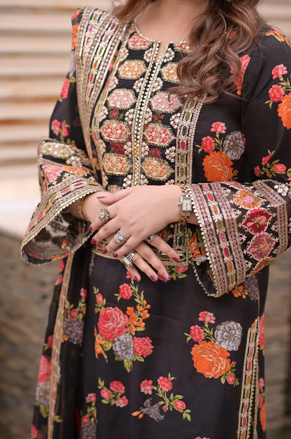 kareena - Heavy Embroidered Silk 3 Pc Suit
