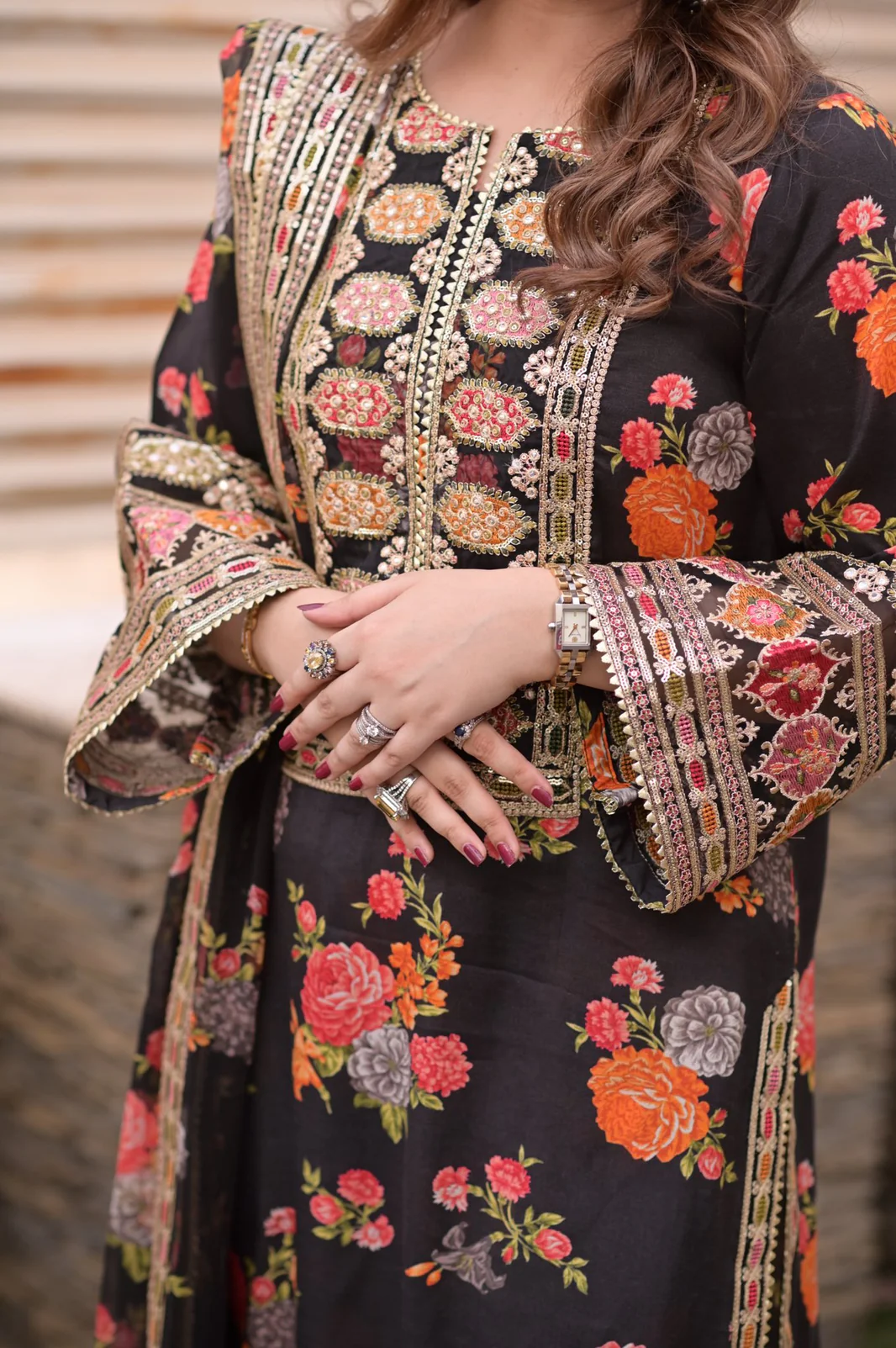 kareena - Heavy Embroidered Silk 3 Pc Suit