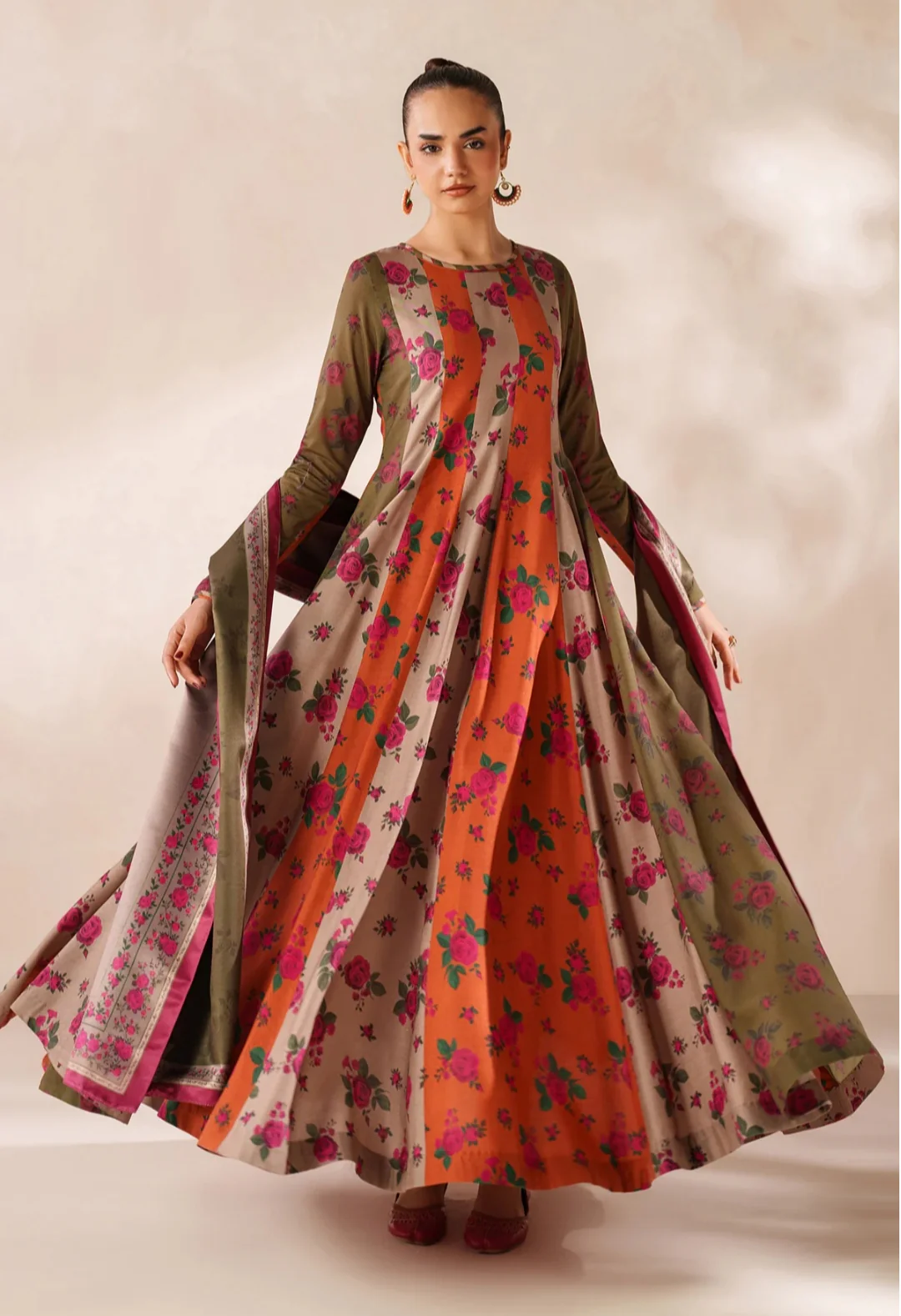 Sunset Frock 3Pc Suit